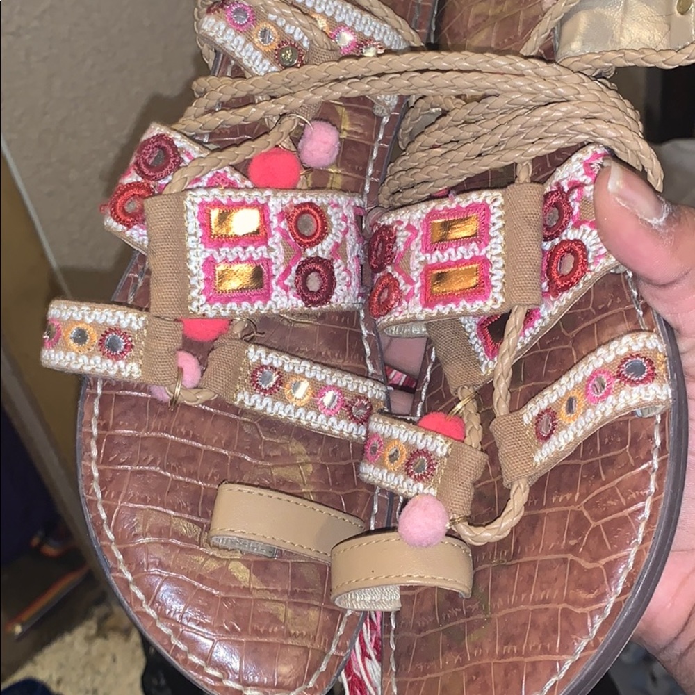 Strap up designer sandals